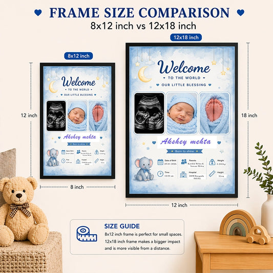 New Born Baby Frame